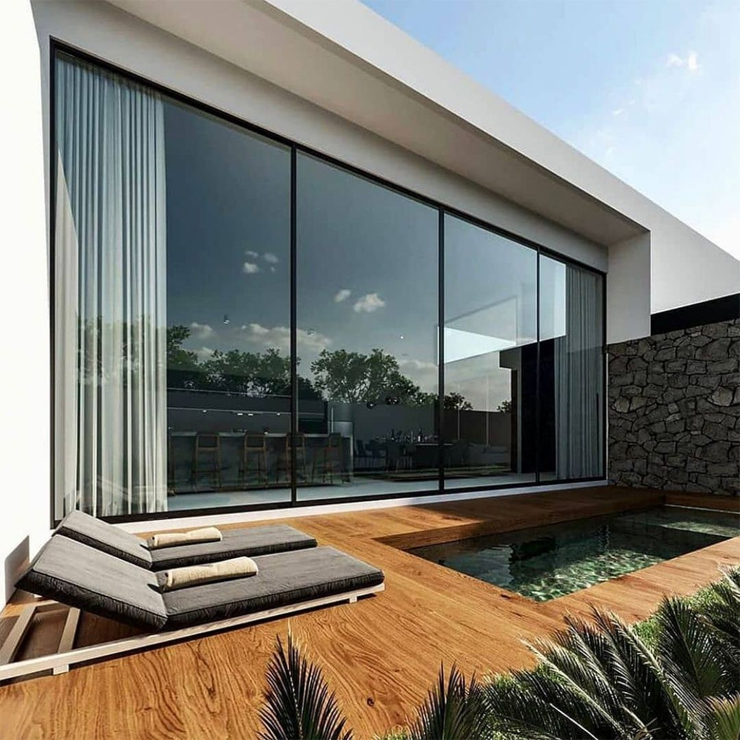 Aluminium Fix Window